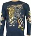 Ed Hardy men's Death Before Dishonor LS Shirt