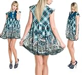 BLUE GREEN CHIFFON BROWN summer FLORAL Elegant mini club pleated frills Evening Cocktail Dress Size 8 , 10, 12 AVAILABLE sleeve NECK PARTY OR WEDDING GOWN or as top SPRING SUMMER CHIFFON FLORAL - please mail us your size