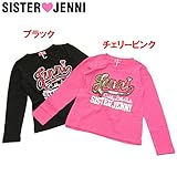 (ジェニィ)JENNI 天竺 スパンコールJenni 長袖Tシャツ 150 チェリーピンク(073)