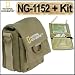 Electronics : National Geographic NG-1152 Medium Camera / Handycam Pouch Plus Free National Geographic Passport Holder Bundle