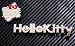 Hello Kitty Emblem (Face and Lettering) Chrome emblem