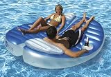 Blue Moon Islander Floating Pool Lounge Chair