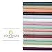 Elegant Designer Bed Sheets Set 6 pc - Silky Soft High Quality Patterned 1800 Brushed Microfiber Bedding - 4 Pillowcases, Extra Deep Pocket Fitted and Flat Sheet - by Cosy House (Peach - Wavy, King)
