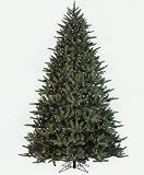 7.5' Fresh Cut Wisteria Spruce Pre-Lit Artificial Christmas Tree - Clear Lights
