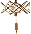 Stanwood Needlecraft Wooden Umbrella Swift Yarn Winder, Medium