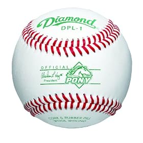 Diamond Pony League Competition Grade Baseball, Dozen