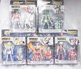 聖闘士星矢 アクションセイント　5種セット　（ぺガサス 星矢  ドラゴン　紫龍  キグナス 氷河 アンドロメダ 瞬  フェニックス 一輝 ）イメージ