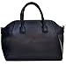 Dasein Faux Buffalo Leather Golden Emblem Weekender Tote, Satchel, Shoulder Bag, Tablet iPad Bag