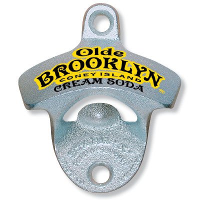 Olde Brooklyn Ginger Ale Wall Mounted Bottle Opener