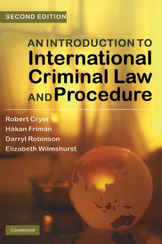 An Introduction to International Criminal Law and Procedure