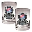 Detroit Red Wings NHL 2008 Stanley Cup Champs 2pc Rocks Glass Set by Great American Products