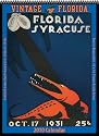 Vintage Florida Gators 2010 Football Program Calendar