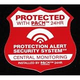 Buy 14 Home Burglar Alarm Security System Static Cling Stickers