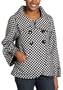 Ben Sherman Women's Chichester Swing Coat,Black,Small