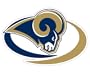 St. Louis Rams Team Auto Window Decal (12 x 10 -inch)