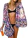 DQdq Women's Chiffon Beach Cover Up