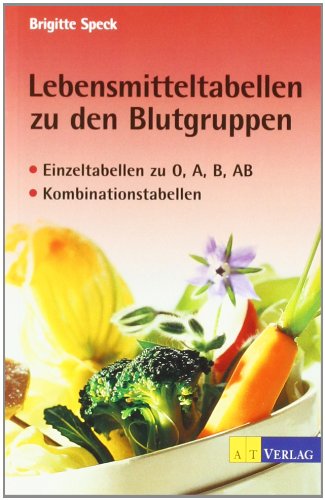 Lebensmittel Tabellen Zu Den Blutgruppen Buch Von Andreas Thumm
