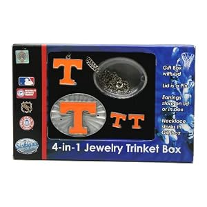 Tennessee Volunteers Jewelry Box (Trinket) - NCAA College Athletics Fan Shop Sports Team...