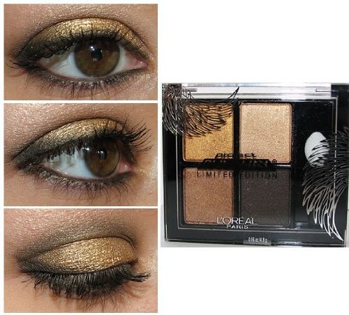 L'oreal Studio Secrets Pressed Eyeshadow Quad,215 Watchful Owl`s Gaze