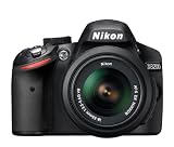 Nikon D3200 24.2 MP CMOS Digital SLR with 18-55mm f/3.5-5.6 AF-S DX VR NIKKOR Zoom Lens (Black)
