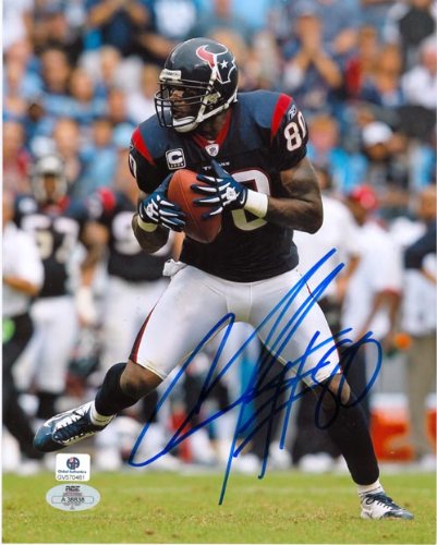 GAI Authentic Andre Johnson Autograph 8x10 Houston Texans Photo