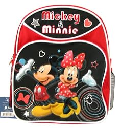 Disney Mickey Mouse School Backpack - Mickey & Minnie Backpack