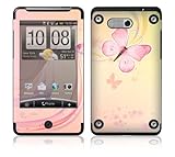 Pink Butterfly Protective Skin Cover Decal Sticker for HTC Aria Cell Phone