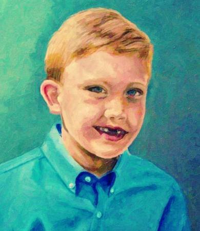 Custom Order #T5-X9B, Oil on Canvas, Custom Painting of The Person You Love, For 1 Person of Customer's Choice, Style: Expressionism, with Signature Text 