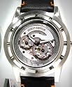 Harley-Davidson Bulova Men's Automatic Watch. Silver dial, luminous hands. WR50m/165ft. 76A128