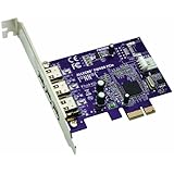 3PORT Firewire 400 Pcie Card Adds 3 External Fw Ports Allegro
