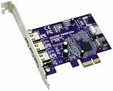 Allegro Firewire 400 Pci Express Card 3 Fw400 Portsfor Mac And Windows