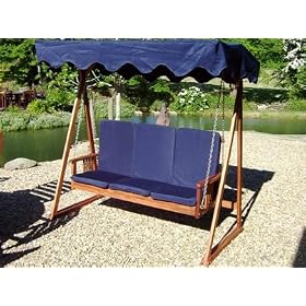 Sustainable Furniture Hardwood Swing Seat