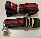 Chicago Blackhawks Dog Pet Set Leash Collar ID Tag XS