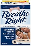 Breathe Right-Large Tan Nasal Strips, 100ct (2 Pack)