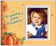 Grandma's Little Pumpkin - Halloween Picture Frame Gift