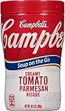 Campbell's Soup on the Go, Creamy Tomato Parmesan Bisque, 10.75 Ounce (Pack of 8)