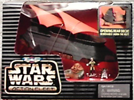 Micro Machines Star Wars Action Fleet Jabba's Sail Barge Set