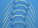 Galvanised Wire Glazing Clips x 100 for Greenhouses