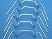Galvanised Wire Glazing Clips x 100 for Greenhouses
