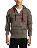 Company 81 Mens Zip Up Stripe Hoodie