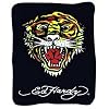 ED HARDY 73622 Reisedecke "Tiger"