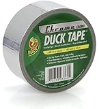 Duck Brand 888789 Metallic Colored Duct Tape, Chrome, 1.88-Inch by 15 Yards, Single Roll
