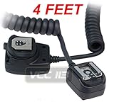Vivitar Digital Off Shoe Flash Cord for Canon EOS 50D 40D 5D 7D OC-E3 430EX ....