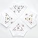Baby Bandana Drool Bibs from Our Nipper - 4-Pack Absorbent Cotton with Snaps