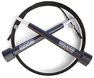 Crossfit Jump Rope - #1 Bestseller in the US - Speed Cable for Fast Skipping and Mastering Double Unders - With Carry Case And Free Ebook Workout Manual - 100% Lifetime Money Back Guarantee