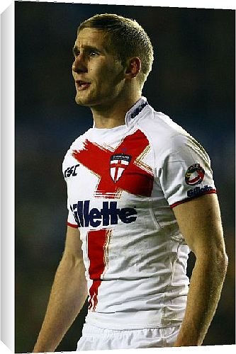 Canvas Prints of Sam Tomkins - England