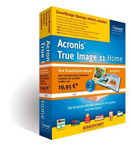 Childrens Toyshop  Software : Acronis True Image 11 Home