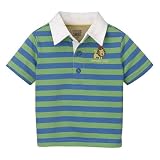 Newborn Girls' Genuine Kids from OshKosh Short-Sleeve Striped Rugby Shirt