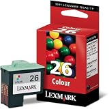 Lexmark Original 26 High Resolution Colour Ink Cartridge