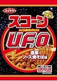 湖池屋 スコーン日清焼そばU.F.O 濃厚ソース焼そば味 70g×12袋
